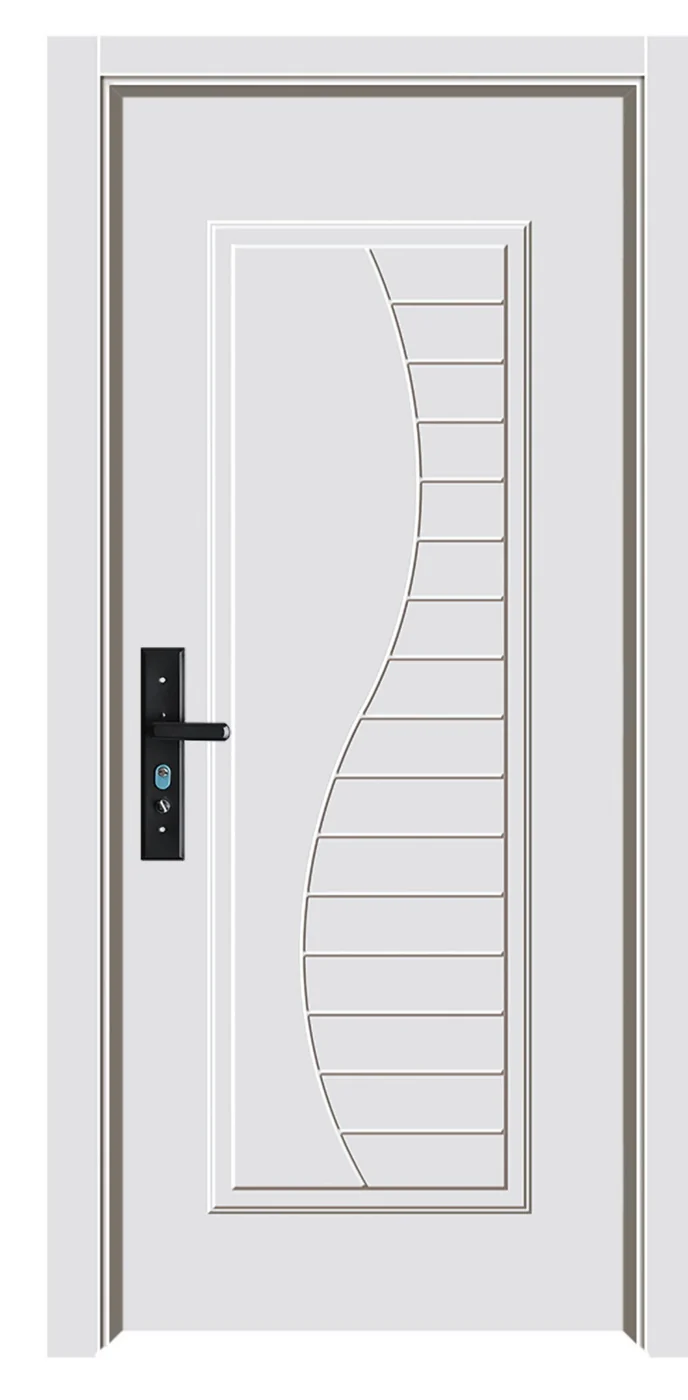 S-03 Classic Embossed steel wooden door