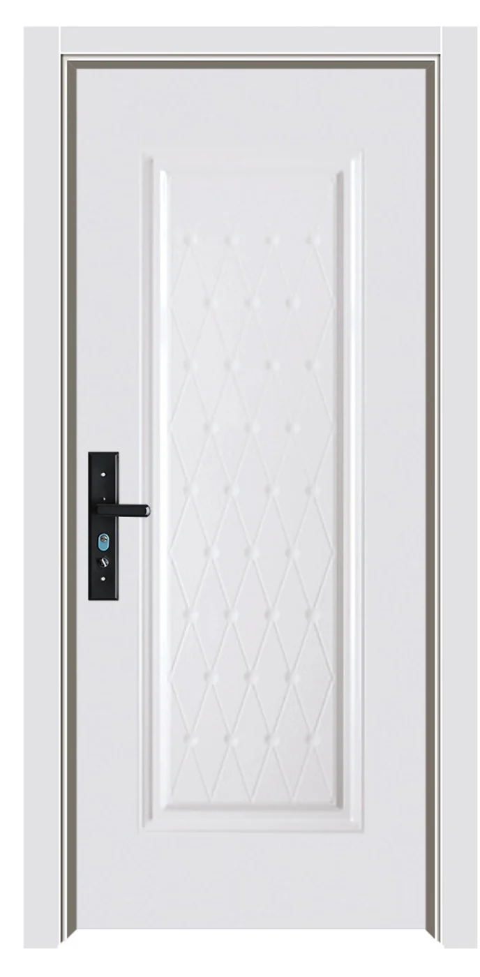 S-07 Classic Embossed steel wooden door