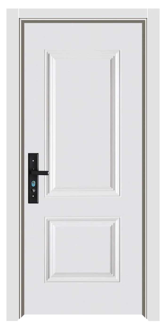 S-08 Classic Embossed steel wooden door