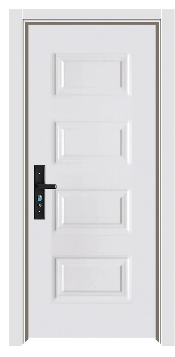 S-11 Classic Embossed steel wooden door